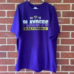 Vintage Ravens Playoffs T-Shirt Size XL